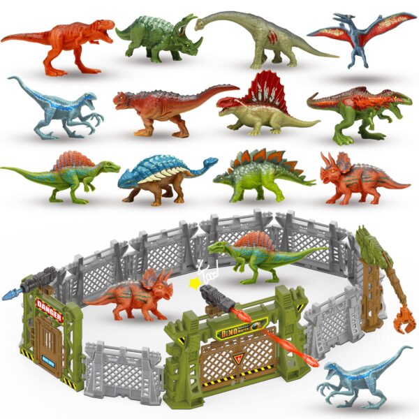 Dinosaur Action Figure Set – 6 Piece Collection