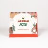 2026 Desk Calendar with Wooden Stand – Table Top