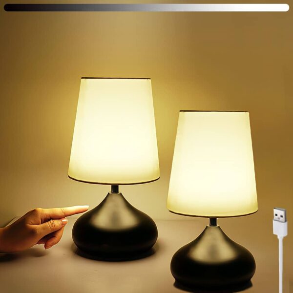 Modern LED Table Lamp – Minimal Bedside Light