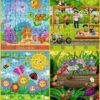 Educational Puzzle Set – 100 Pieces for Kids