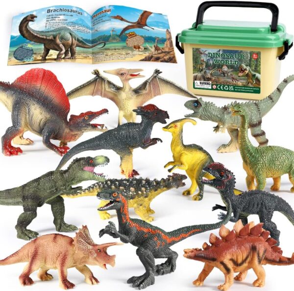 Dinosaur Action Figure Set – 6 Piece Collection