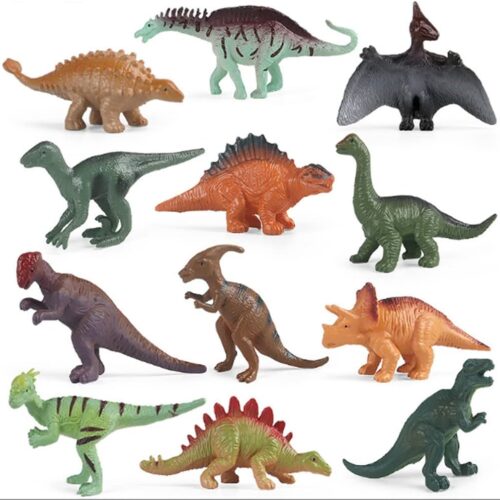 Dinosaur Action Figure Set – 6 Piece Collection