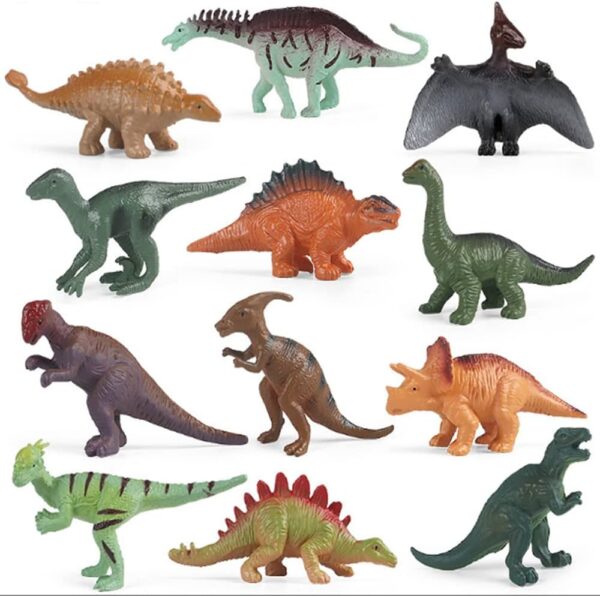 Dinosaur Action Figure Set – 6 Piece Collection